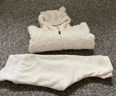 H&M Hooded jacket and pants 4-9months