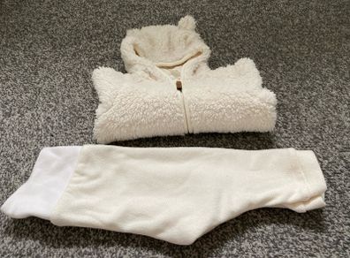 H&M Hooded jacket and pants 4-9months
