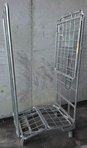 Stainless Steel Retail Grocery Roll Cage