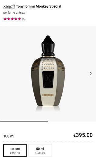 Xerjoff Iommi Monkey Special 100ml RRP400