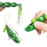 Fidget Sensory Toys for Autism, ADHD - Including 1 Stress Relief Balls, 1 Monkey Stringy Balls 2 Soybean, 2 Flipped Chain and 4 Large Size Stretch Strings - 10 Pack (FREE POSTAGE) Image 2