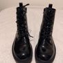 Black Patent Ankle Boots Image 2