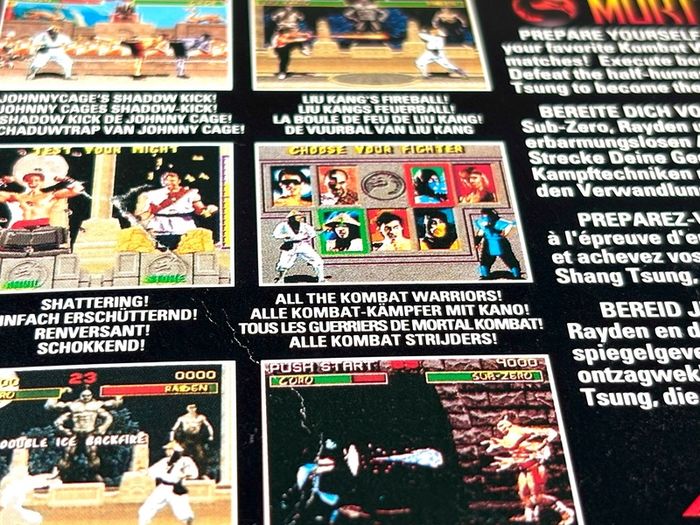 SNES Mortal Kombat - Boxed