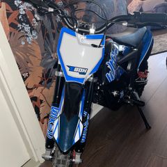 Electric Blue kids electric pit bike