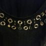 Black Shirt Passion top Size 12 Image 3
