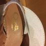 OGETTI Silver Slingback Espadrille Sandals 39 New Image 4