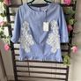 top short sleeve  Lenny b short sleeve T1 button back top Image 7
