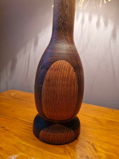 vintage wooden lamp
