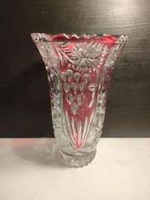 Anna Hutte Crystal Vase