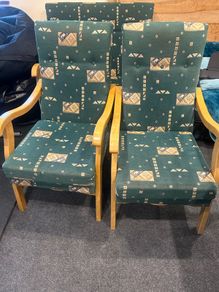 Orthopaedic armchairs and couch can sell separately