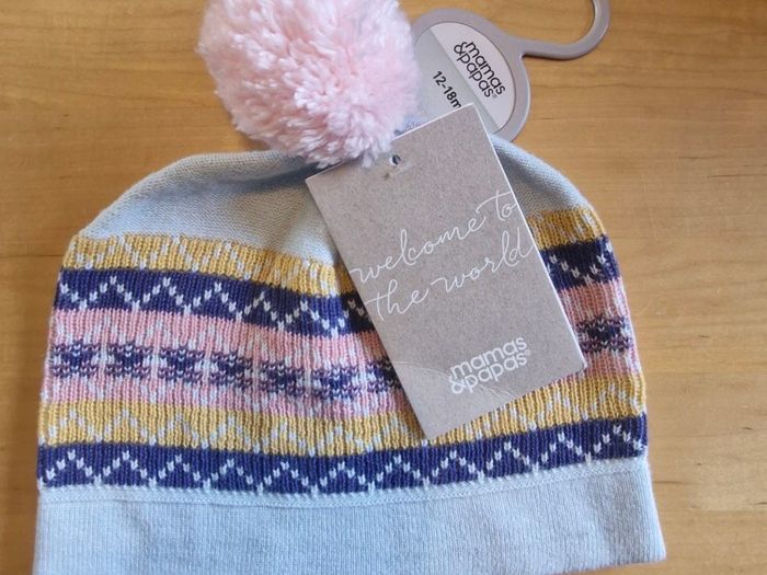Mamas & Papas Baby Bobble Hat