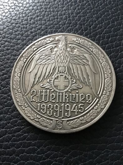 WW2 German Coin - Panzer Tank