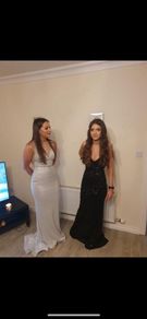 debs dress from simply devine sparkly would fit 6-8 paid 400