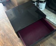 Black Lacquer TV & Storage