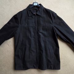 Dark Brown Nubuck leather jacket