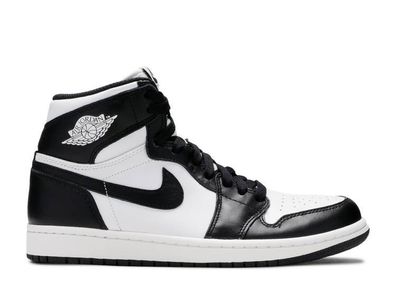 Nike Air Jordan 1 Retro OG Hi Black & White 2014 UK 11/ US 12 Deadstock