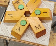 Handmade centrepieces