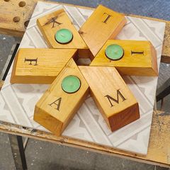 Handmade centrepieces