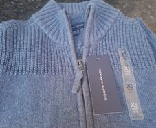 Boys Tommy Hilfiger Zip Jumper