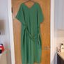 Monsoon  Green Dress. S. L- 1416. With Self Tie Belt.  New - No Paper Tag. Image 3
