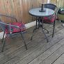 2 seater outdoor dining table Image 2
