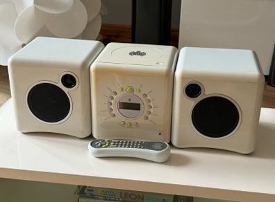 Ministry of Sound MOSMC017 Cube Micro CD System Stereo Radio + Remote