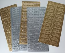 Craft Stickers - Mixed Sentiments