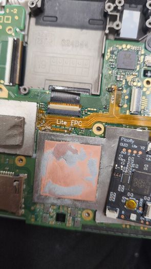 Modded switch lite FOR PARTS