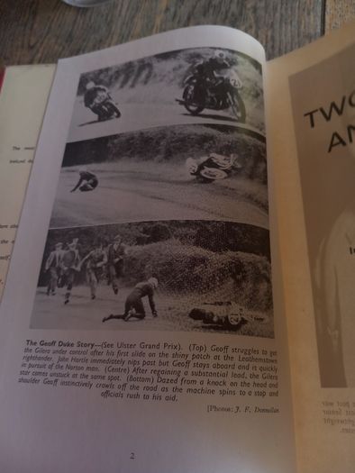 On two wheels and four 1956 1st edition hardback by Basil Brindley, extremely rare, D18 free reg post
