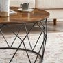 New Round Industrial Design Coffee Table - FREE P&P Image 4