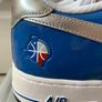 Nike Air Force 1 All Star Blue Patent Leather Uk 11 / Us 12 Deadstock Image 9