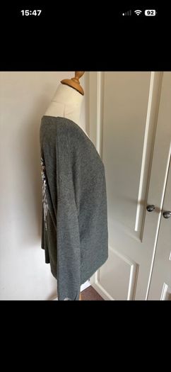 Made in Italy viscose sequin top 12/14/16