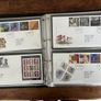 Collection of  76 UK First Day Cover stamps 1999 to 2002 in album Image 6