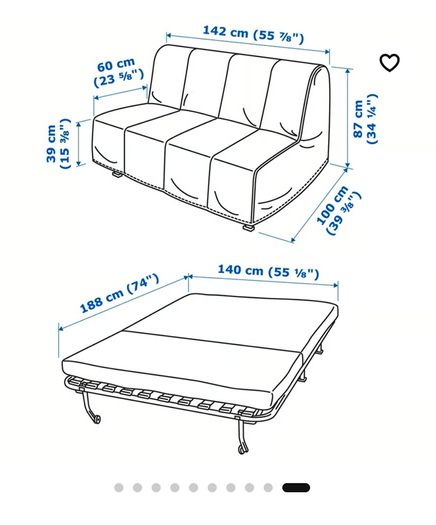 Ikea sofa bed