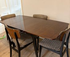 kitchen table and four chairs