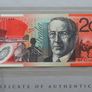 Australia 1999 20 Dollars "Black" Maritime Heritage BankNote & Stamps portfolio Image 2
