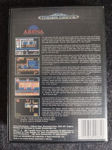 Alien 3. Sega Megadrive