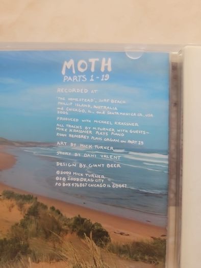 Mick Turner CD - Moth