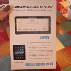 HDMI and AV connection kit for iPad