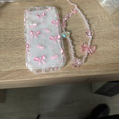 Pink Bow Cover for IPhone 17