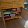 oak cabinet / dresser / display unit / book shelf Image 6