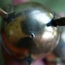 Vintage Salt & Pepper Shaker Pair silver plated Tray And Velvet Box Image 8