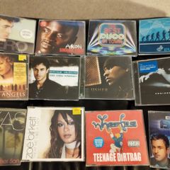 130 approx cd job lot 90s 00s pop rnb etc, albums & Singles