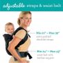 Infantino Flip Advanced 4-in-1 Baby Carrier Black Denim Image 2