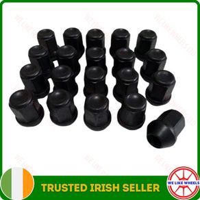 20 x New Black Ford KUGA wheel nuts (OB20) Delivery