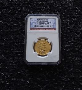 United States : 2008 Presidential Dollar , James Monroe - Brilliant Uncirculated , First Day of Issue