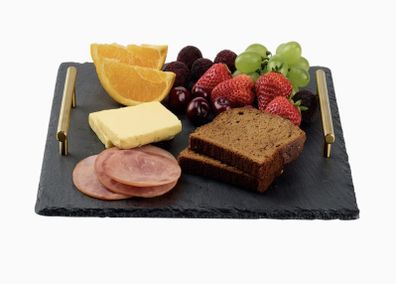 Serving Platters/Trays with Handles for Parties Birthday Wedding Kitchen Restaurant (Square-30X30cm)