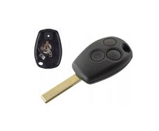 Replacement Car Remote Key Fob Shell For Dacia/Renault (3 buttons)