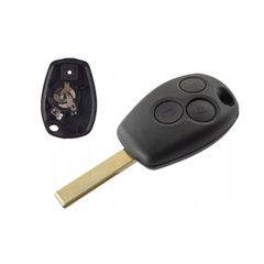 Replacement Car Remote Key Fob Shell For Dacia/Renault (3 buttons)