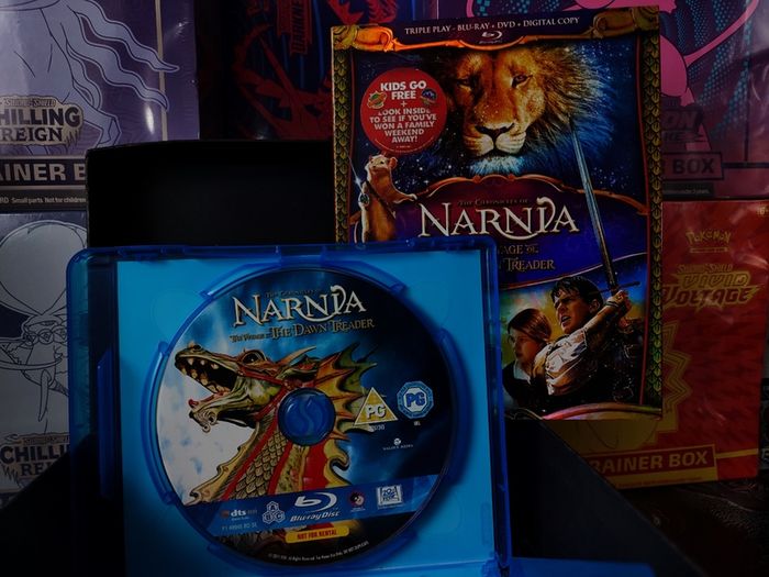 The Chronicles Of Narnia ! The Voyage Of The Dawn Treader ! Blu-ray ! 2011 !